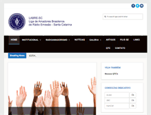 Tablet Screenshot of labre-sc.org.br